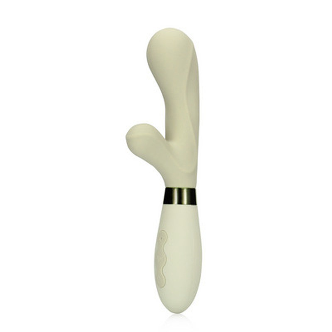 VIBRADOR RABBIT DE SILICONE MISTY GREEN LOVELINE 1