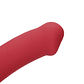 VIBRADOR NON-PHALLIC VIBRATING DILDO GRANDE RASPBERRY RED LOVELINE - thumbnail 6