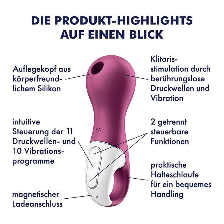 VIBRADOR LUCKY LIBRA SATISFYER 10