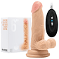VIBRADOR REALÍSTICO COM TESTÍCULOS REALROCK 6” BRANCO - Thumbnail 2