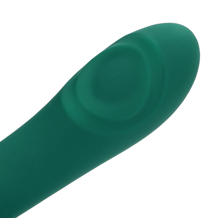 VIBRADOR PARA PONTO G PULSE WAVE GREEN CRYSTAL LOVELINE 5