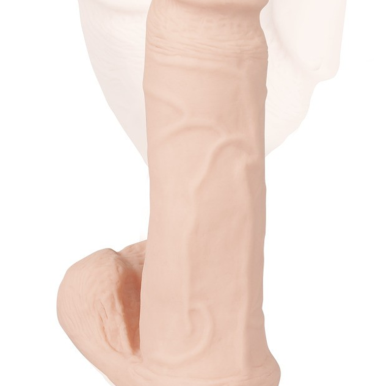 VIBRADOR REALISTA COM COMANDO SEM FIOS BENDABLE RC NATURE SKIN 8