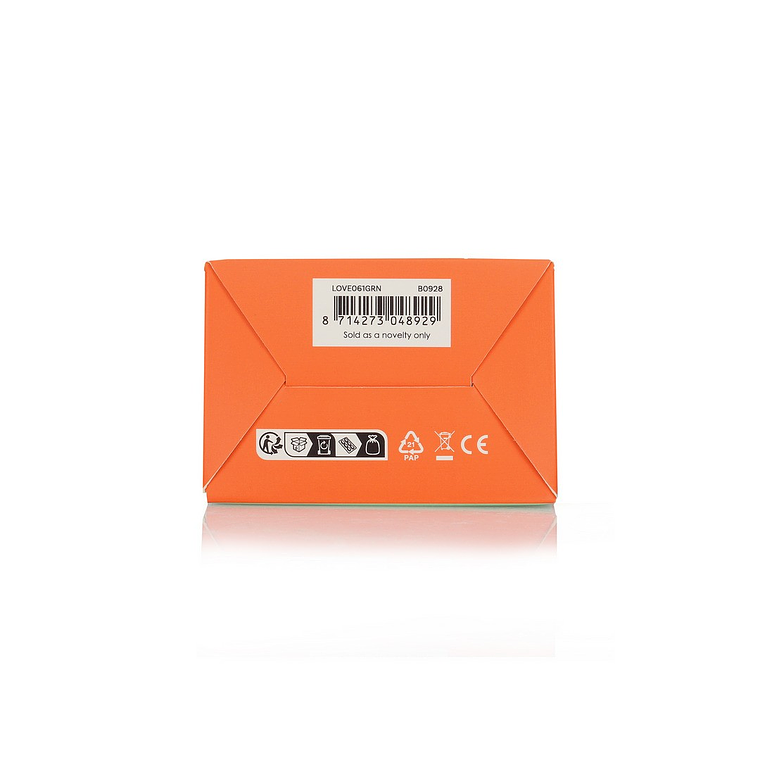 VIBRADOR RABBIT DE SILICONE MISTY GREEN LOVELINE 4