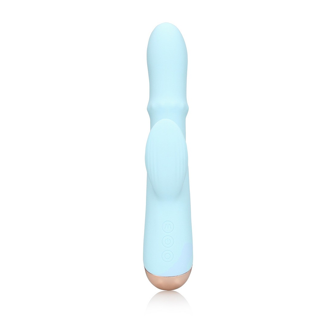 VIBRADOR PULSE WAVE AND UP-AND-DOWN MOVING RING ARCTIC BLUE LOVELINE 5
