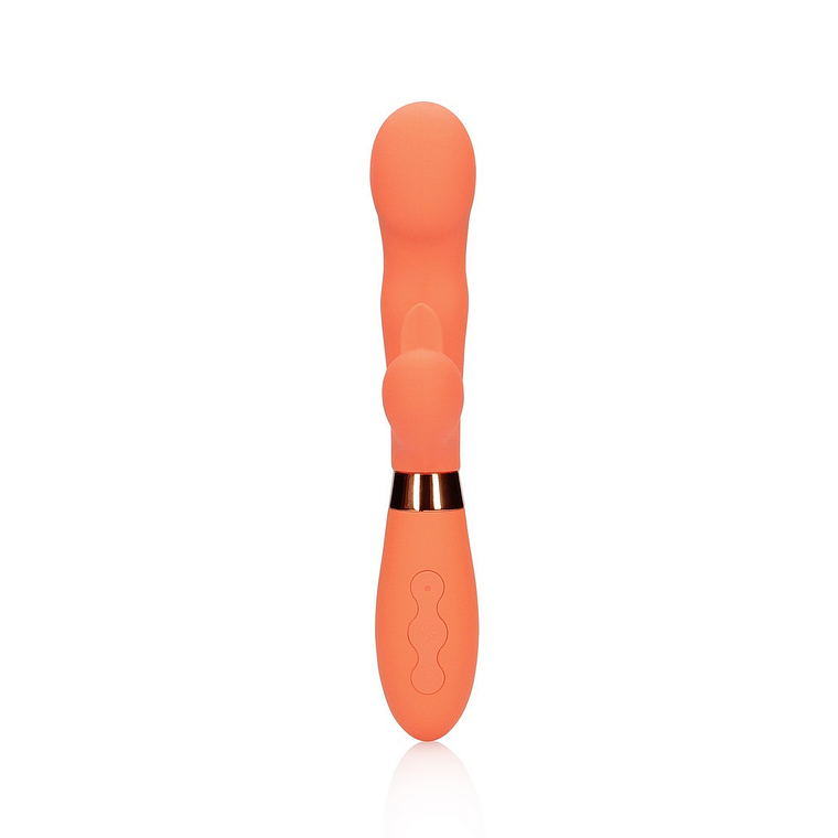 VIBRADOR RABBIT COM ESTRIAS GLAZED CARROTS LOVELINE 5