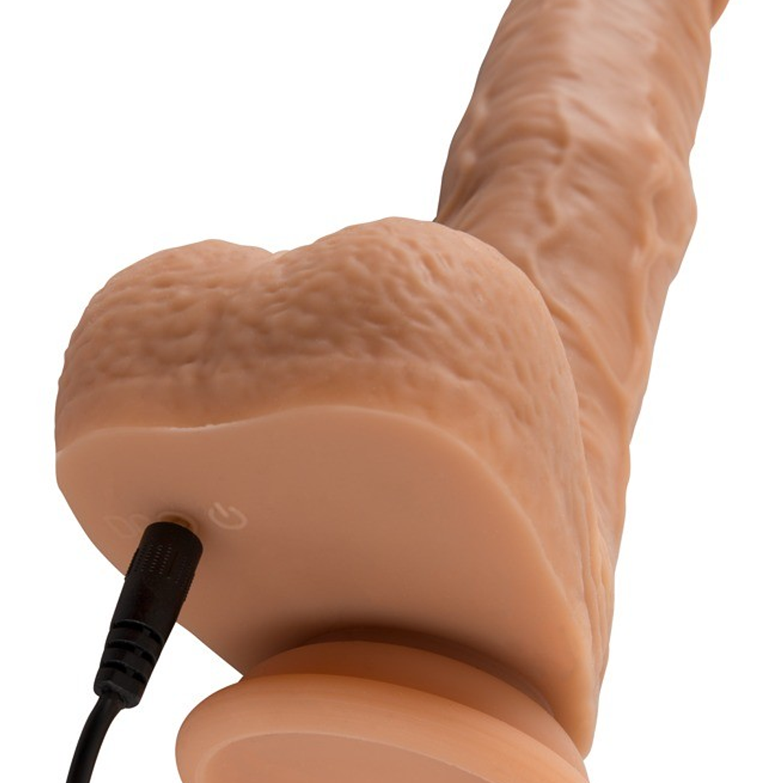 VIBRADOR REALISTA COM VAI-VEM E COMANDO SEM FIOS NATURAL THRUSTING VIBE YOU2TOYS 7