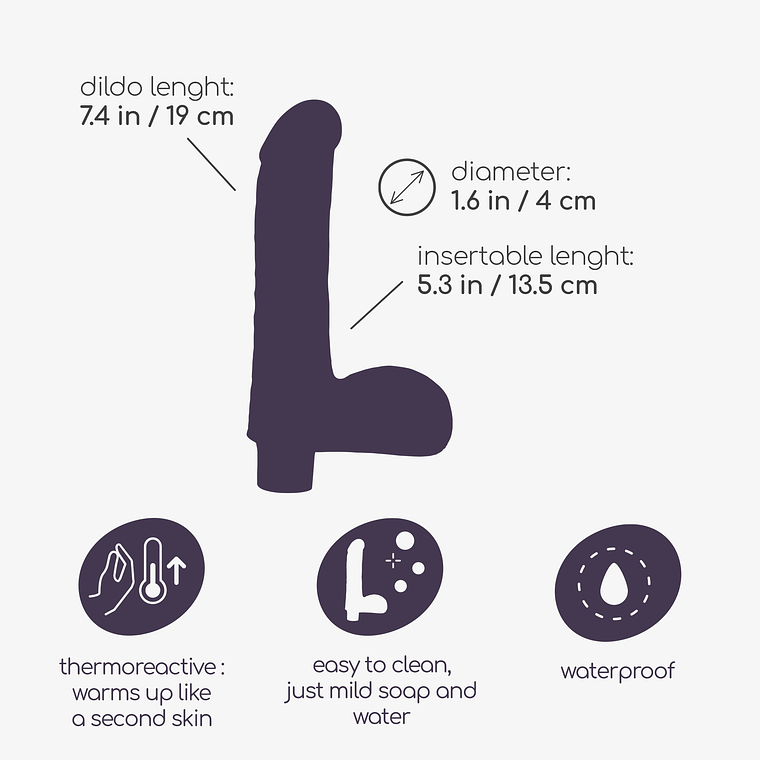 VIBRADOR REALÍSTICO LORDGASMUS CRUSHIOUS 8