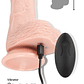 VIBRADOR REALISTA COM FUNÇÃO VAI-VEM E COMANDO SEM FIOS MEDICAL SILICONE RC VIBRATOR YOU2TOYS - Thumbnail 10