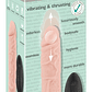 VIBRADOR REALISTA COM FUNÇÃO VAI-VEM E COMANDO SEM FIOS MEDICAL SILICONE RC VIBRATOR YOU2TOYS - Thumbnail 11