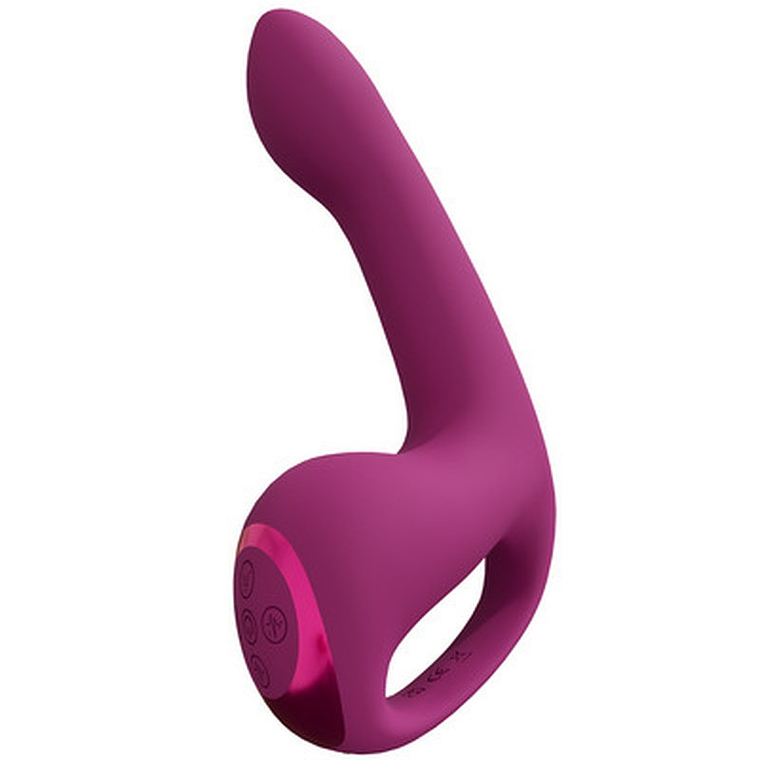 VIBRADOR RIKO COM MOTOR TRIPLO PULSE WAVE STIMULATOR ROSA VIVE 1