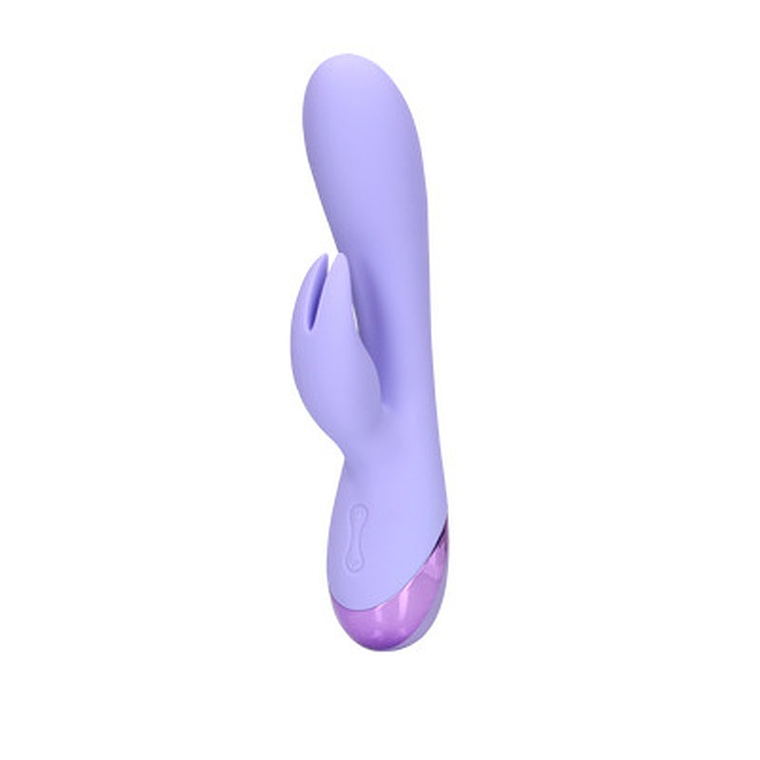 VIBRADOR SMOOTH SILICONE RABBIT DIGITAL LAVENDER LOVELINE 1