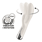 VIBRADOR SPINNING RABBIT 1 BEGE SATISFYER - thumbnail 1
