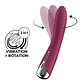 VIBRADOR SPINNING VIBE 1 VERMELHO SATISFYER - thumbnail 1