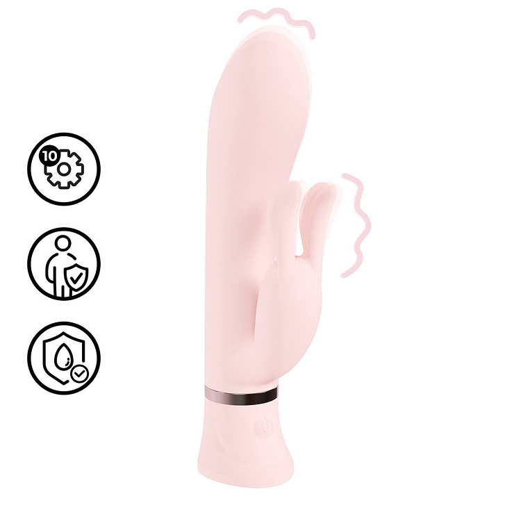 VIBRADOR TENDRE RABBIT VIBE ROSA LOVELINE  1