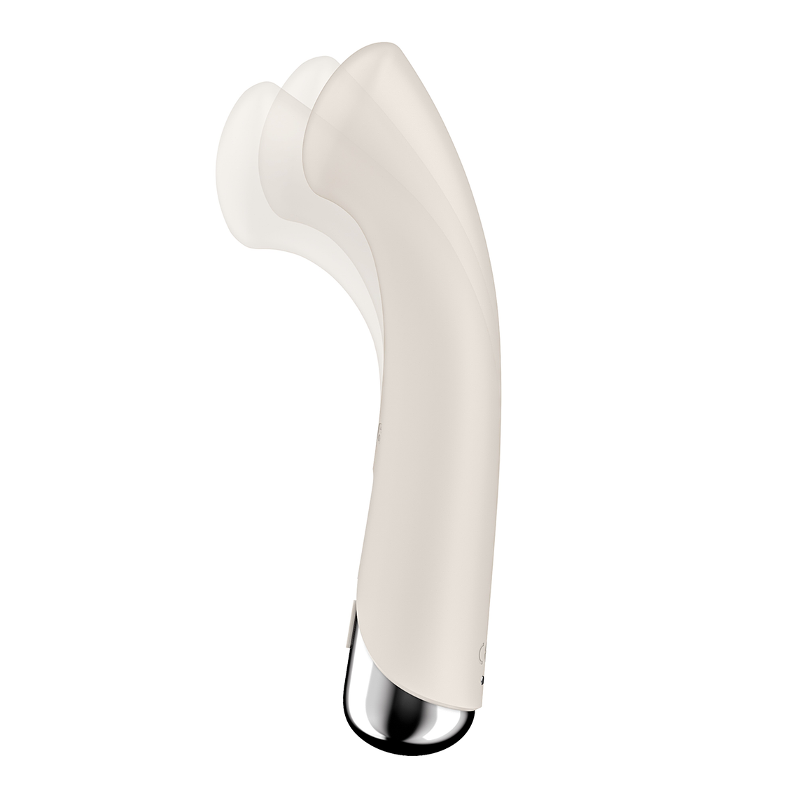 VIBRADOR SPINNING G-SPOT 1 BEGE SATISFYER 3