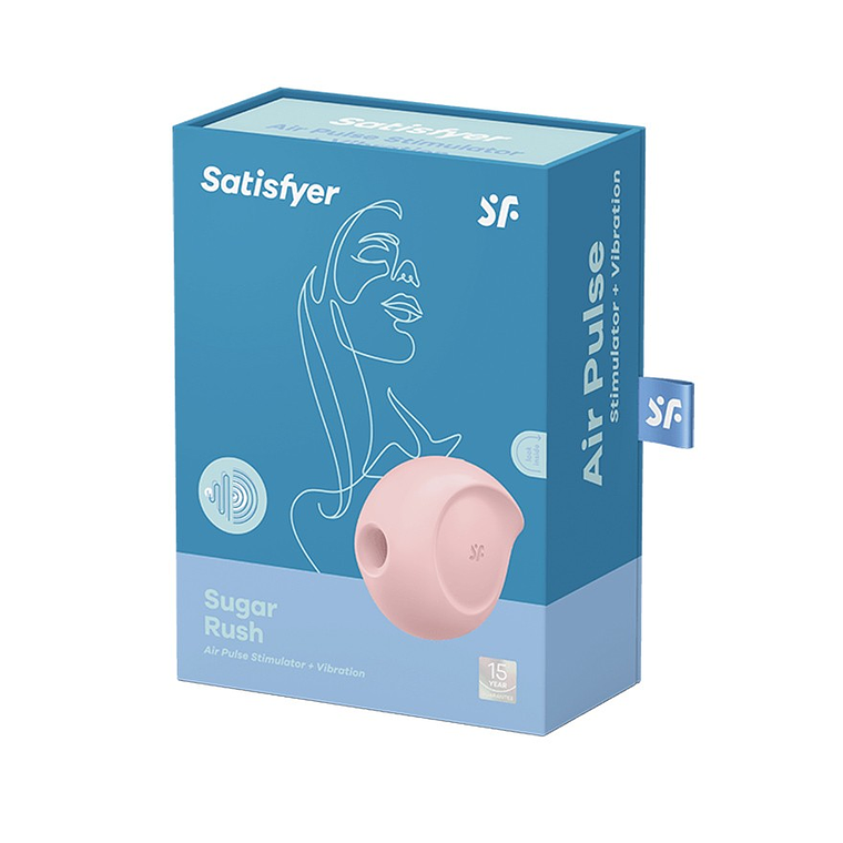 VIBRADOR SUGAR RUSH SATISFYER ROSA 6