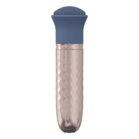 VIBRADOR THE THRILL10 SPEED INTERCHANGEABLE AZUL LOVELINE
