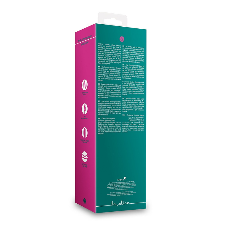 VIBRADOR THRUSTING RABBIT ANCIENT SEA LOVELINE 3