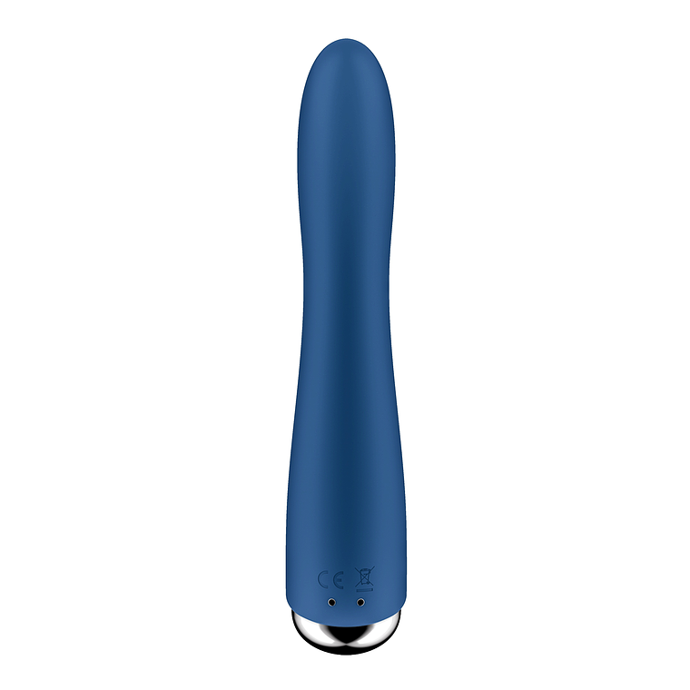VIBRADOR SPINNING VIBE 1 AZUL SATISFYER 5