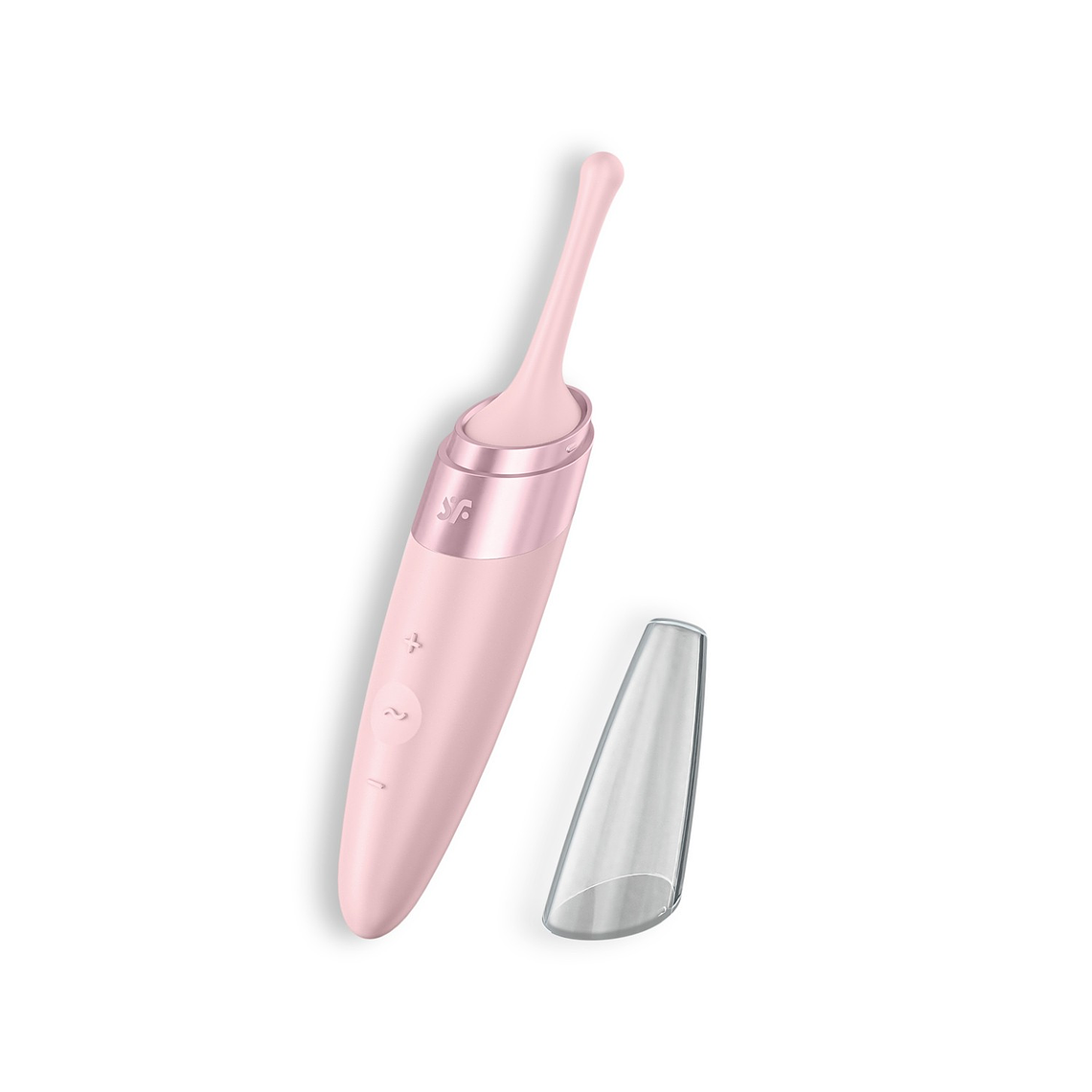 VIBRADOR TWIRLING DELIGHT SATISFYER ROSA 1