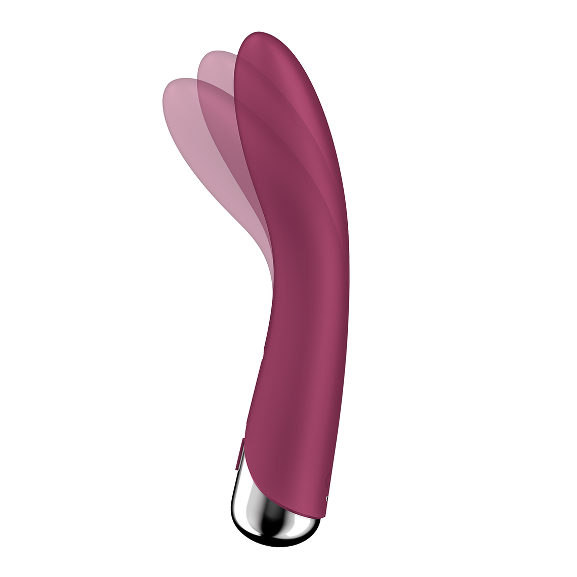 VIBRADOR SPINNING VIBE 1 VERMELHO SATISFYER 4