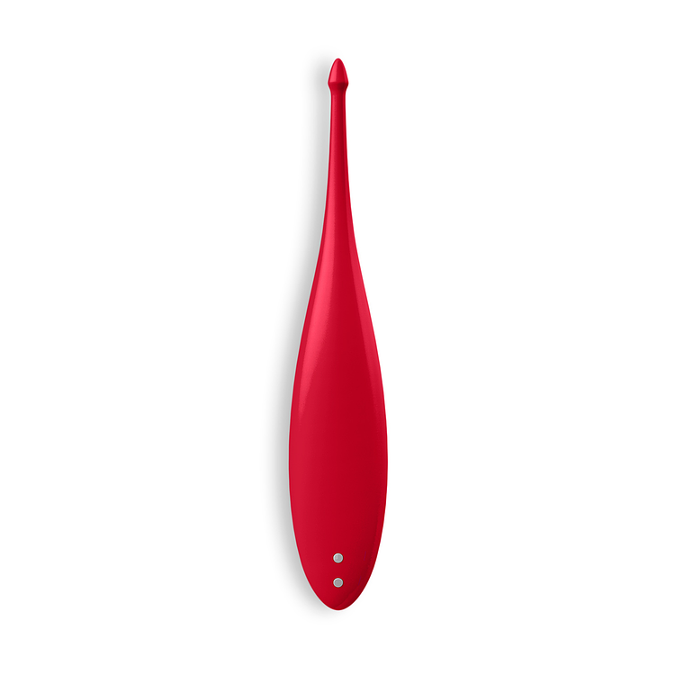 VIBRADOR TWIRLING FUN SATISFYER VERMELHO 2