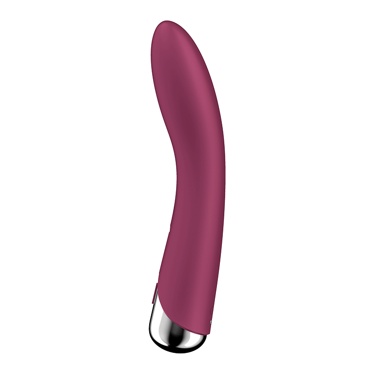 VIBRADOR SPINNING VIBE 1 VERMELHO SATISFYER 5