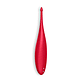 VIBRADOR TWIRLING FUN SATISFYER VERMELHO - thumbnail 3