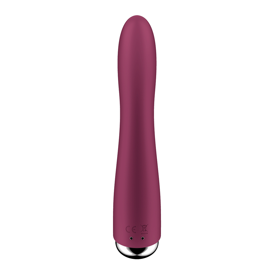 VIBRADOR SPINNING VIBE 1 VERMELHO SATISFYER 6