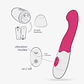 VIBRADOR TROLLIE COM LUBRIFICANTE À BASE DE ÁGUA INCLUÍDO CRUSHIOUS - Miniatura 7