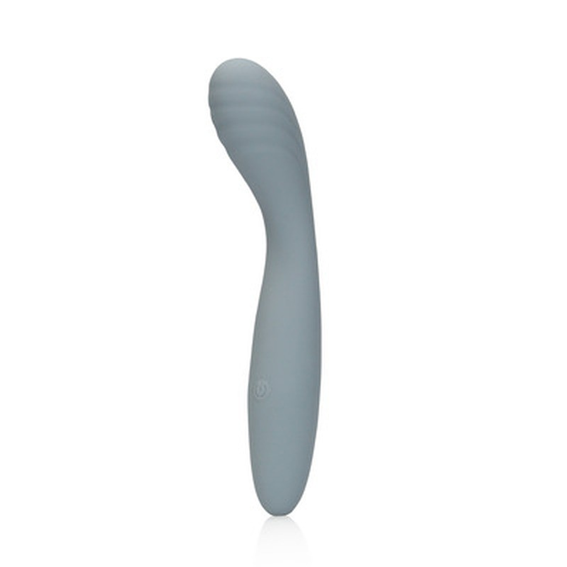 VIBRADOR ULTRA SOFT SILICONE G-SPOT BASALT GREY LOVELINE 1