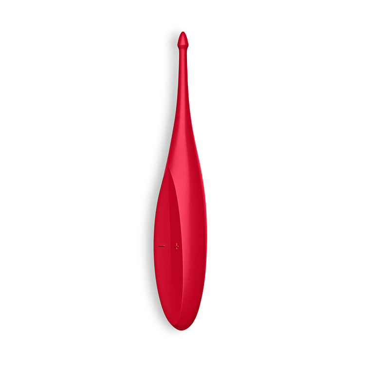 VIBRADOR TWIRLING FUN SATISFYER VERMELHO 5