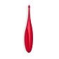 VIBRADOR TWIRLING FUN SATISFYER VERMELHO - thumbnail 5