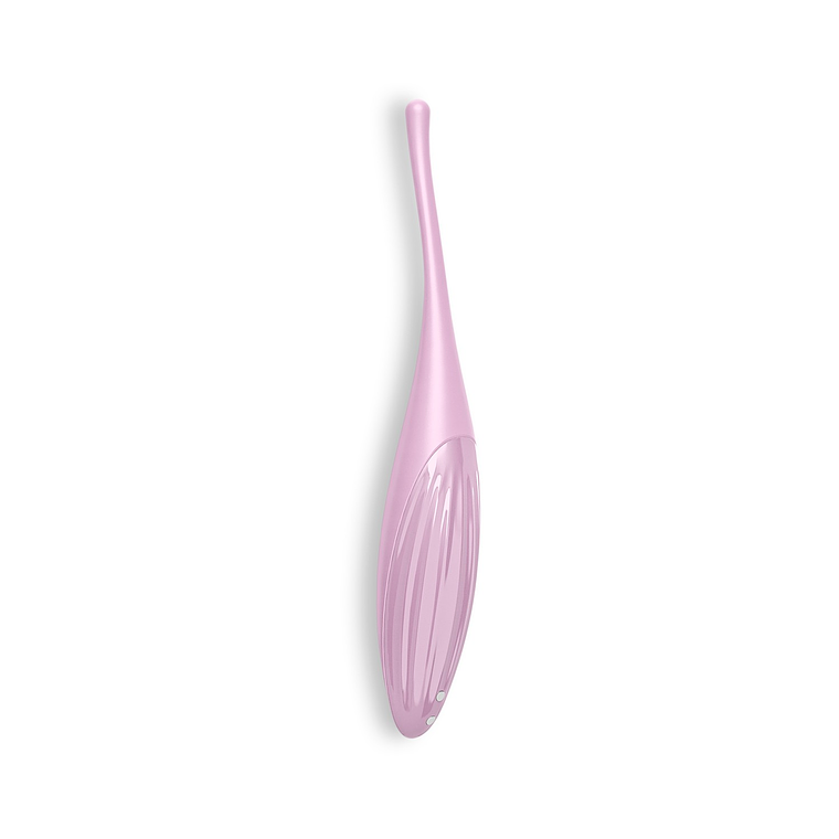 VIBRADOR TWIRLING JOY COM APP SATISFYER ROSA 4
