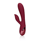 VIBRADOR SMOOTH SILICONE RABBIT DARK CHERRY LOVELINE - Miniatura 6