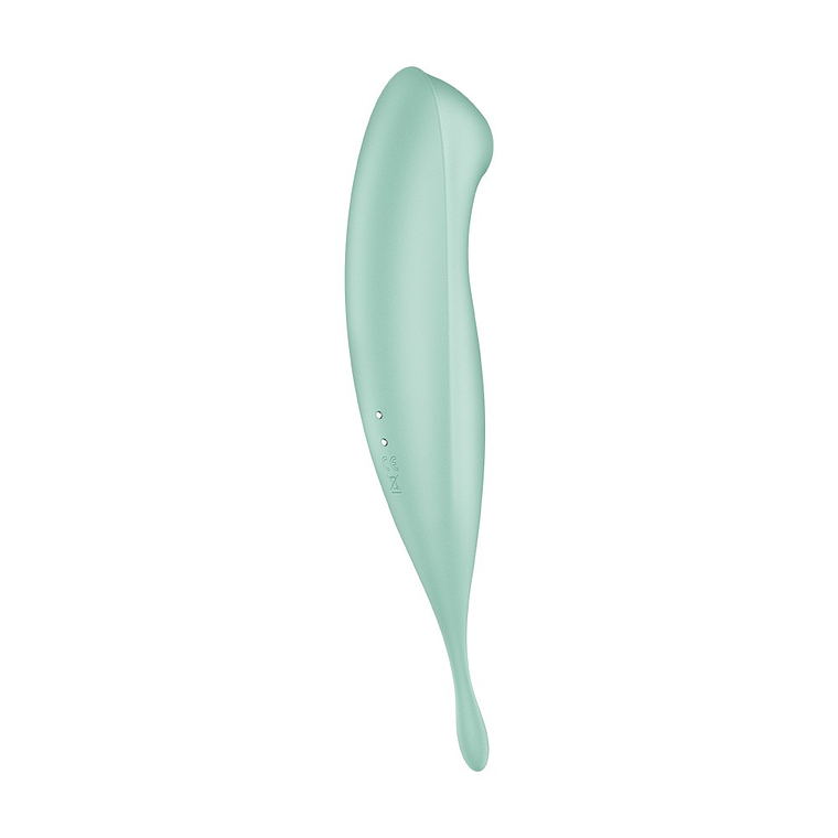 VIBRADOR TWIRLING PRO SATISFYER COM APLICAÇÃO CONNECT MENTA 4