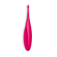 VIBRADOR TWIRLING FUN SATISFYER ROSA - Thumbnail 5