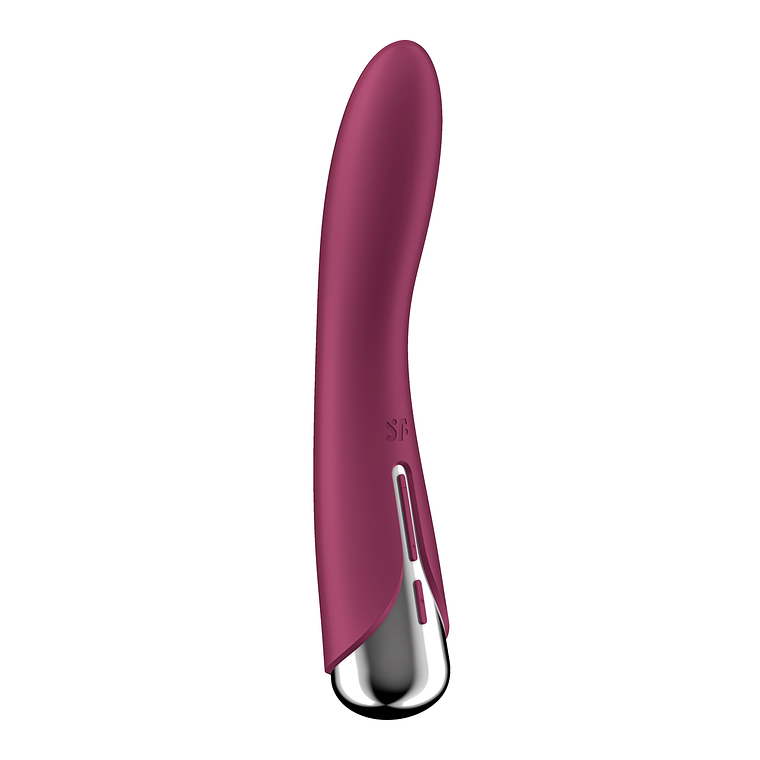 VIBRADOR SPINNING VIBE 1 VERMELHO SATISFYER 7