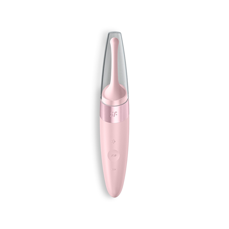 VIBRADOR TWIRLING DELIGHT SATISFYER ROSA 5
