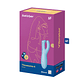 VIBRADOR THREESOME 4 COM APP SATISFYER AZUL - Thumbnail 6
