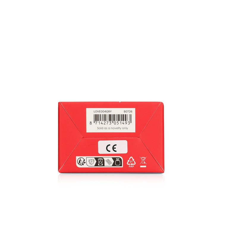 VIBRADOR ULTRA SOFT SILICONE G-SPOT BASALT GREY LOVELINE 4