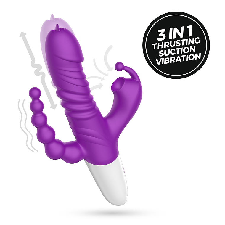 VIBRADOR TUDO EM UM WRANGLER CRUSHIOUS 10