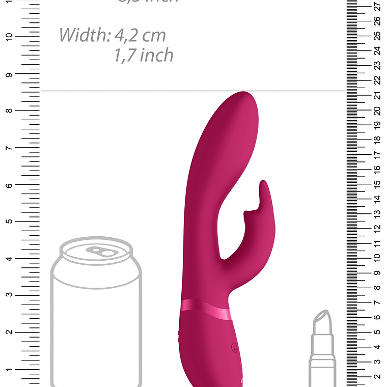 TESTER VIBRADOR ZOSIA VIVE ROSA 2