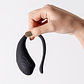 OVO VIBRATÓRIO RECARREGÁVEL COM COMANDO TAMAGO CRUSHIOUS PRETO - Miniatura 7