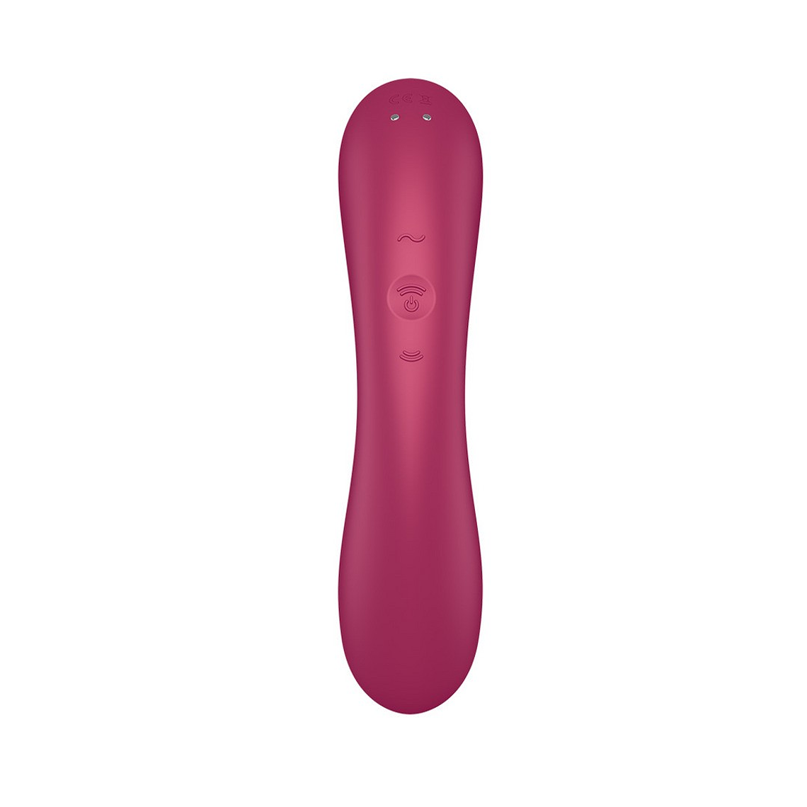 VIBRADOR CURVY TRINITY 1 VERMLEHO SATISFYER 5