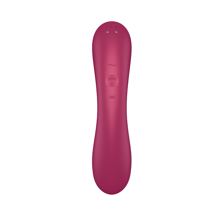 VIBRADOR CURVY TRINITY 1 VERMLEHO SATISFYER 5