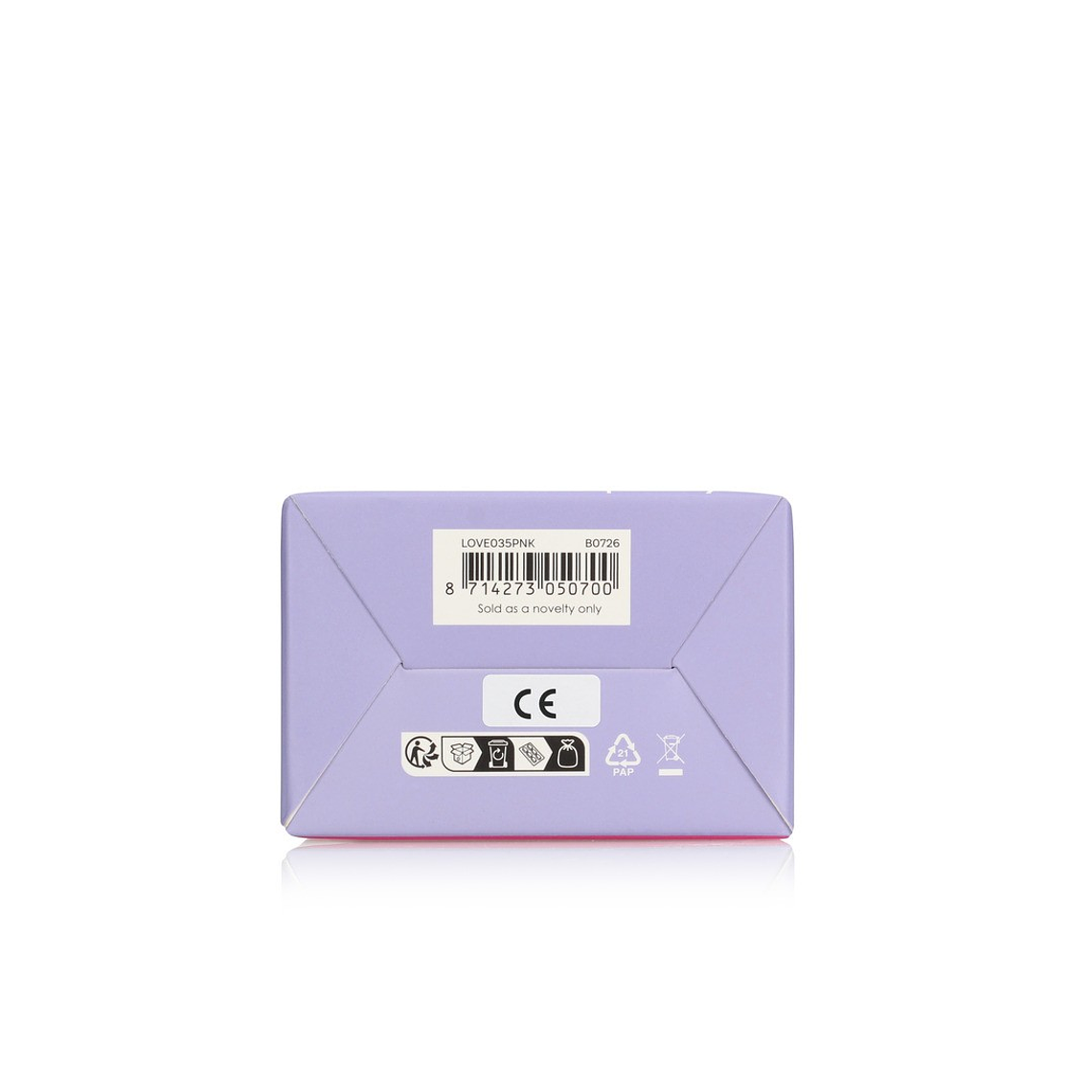 VIBRADOR DE CASAL COM COMANDO WILD STRAWBERRY LOVELINE 4