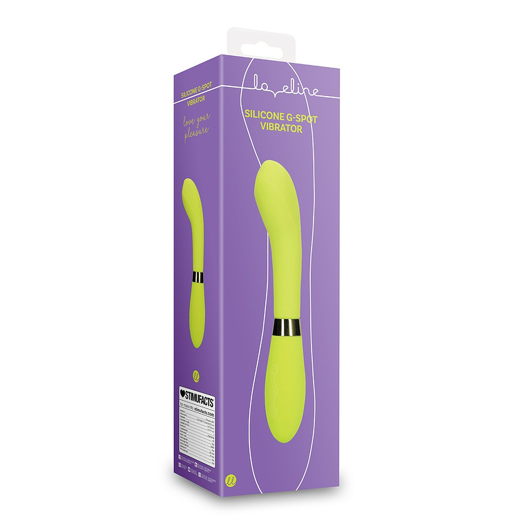 VIBRADOR DE SILICONE LIME PASSION LOVELINE 2