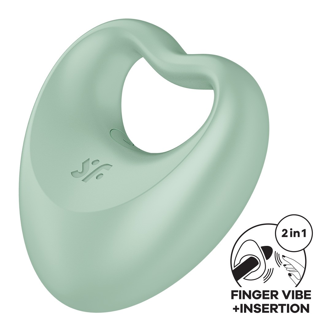 VIBRADOR DE DEDO PERFECT PAIR 3 VERDE SATISFYER  6