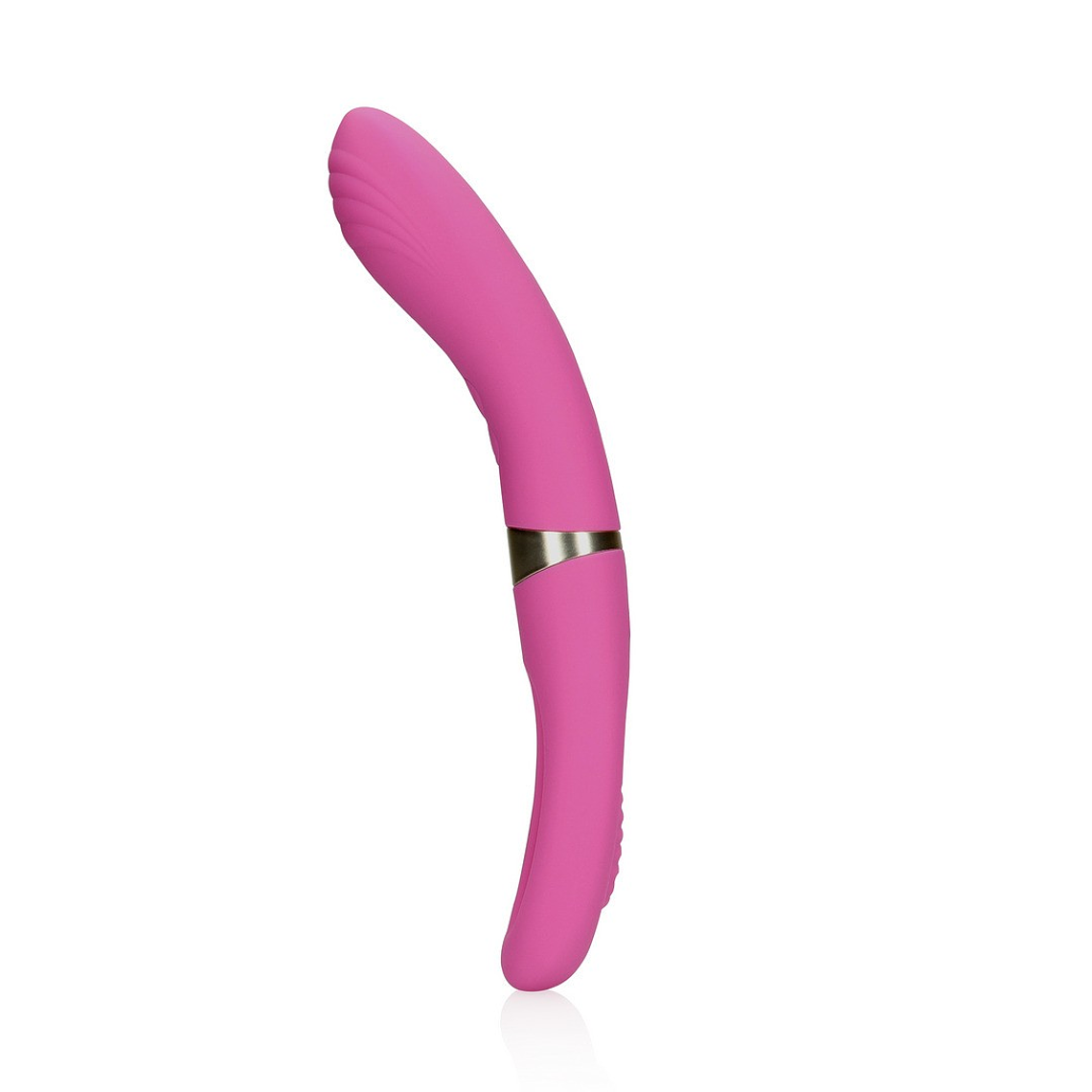VIBRADOR DOUBLE-SIDED FLAPPING AND G-SPOT EXUBERANT PINK LOVELINE 6